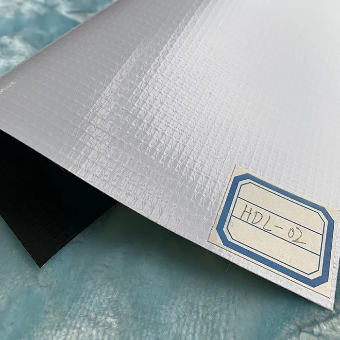 PVC Coated Frontlit Banner Black Back